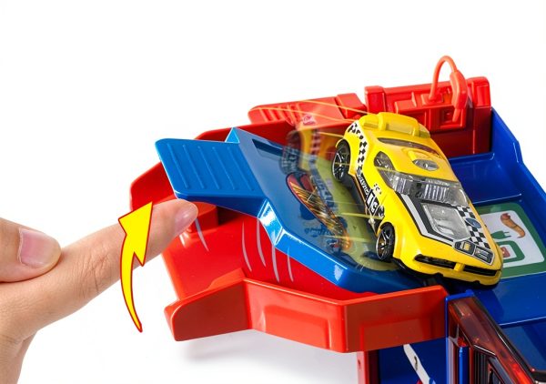 Hot Wheels City Downtown Car Park Toy Garage Mattel-2