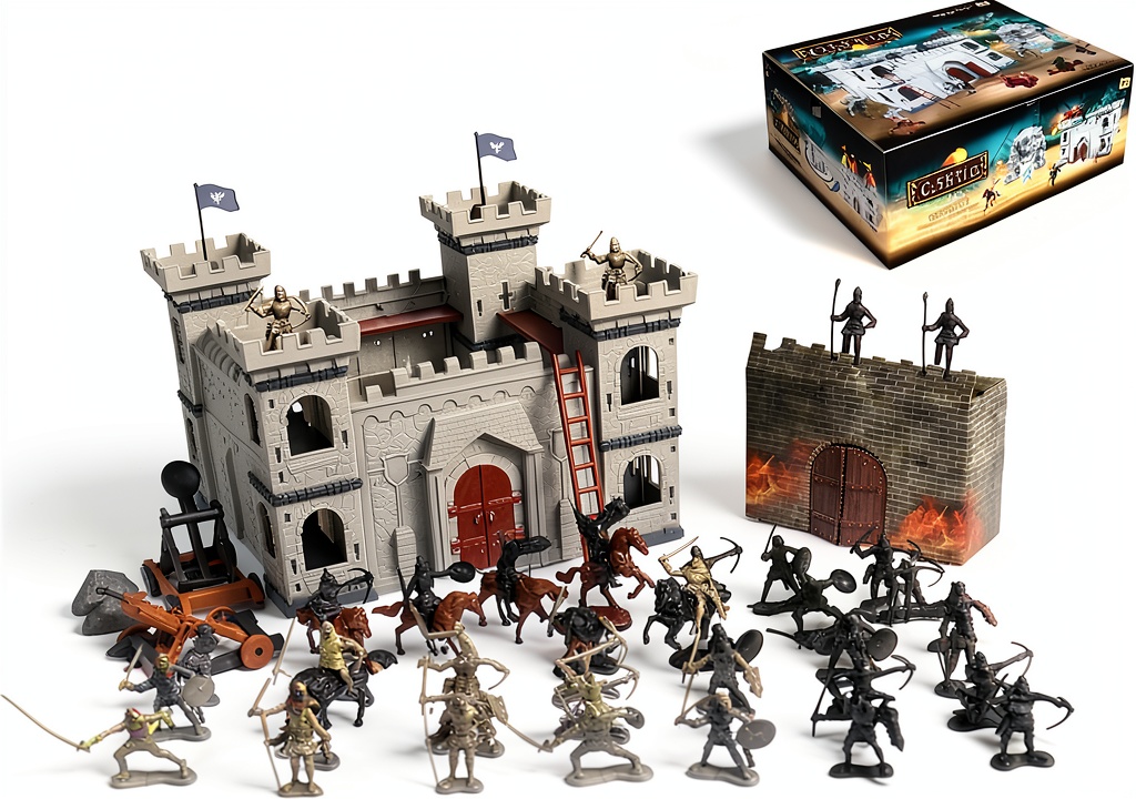 Yoyoom medieval castle toy set