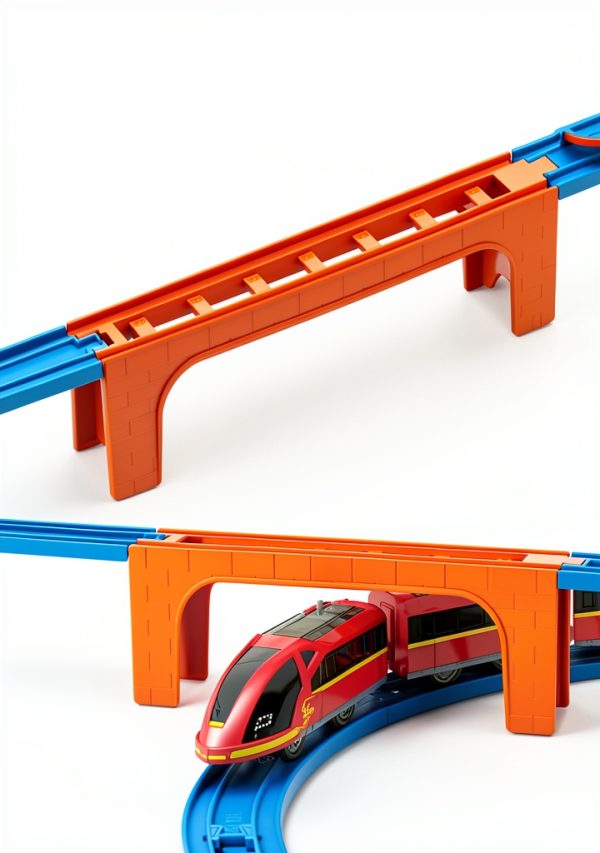 Toy Train Station Takara Tomy Battery Play Set-8