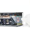 Lombibiu 1/64 Scale Garage Model Toy Car Display Case-2