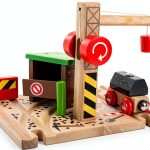 Bigjigs Toys Wooden Coal Mine Train Set for Kids 3+ Years-0