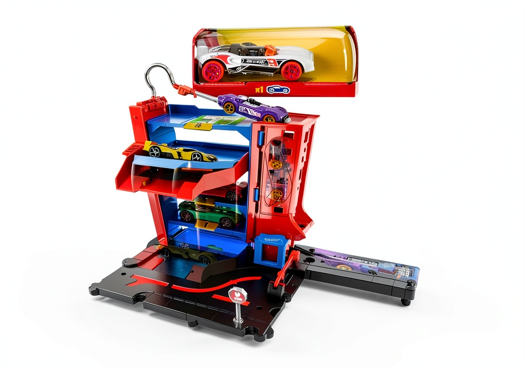 Hot Wheels City Downtown Car Park toy garage