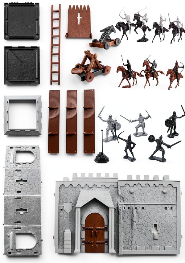 Plustopoy Medieval Castle Toy for Kids-1
