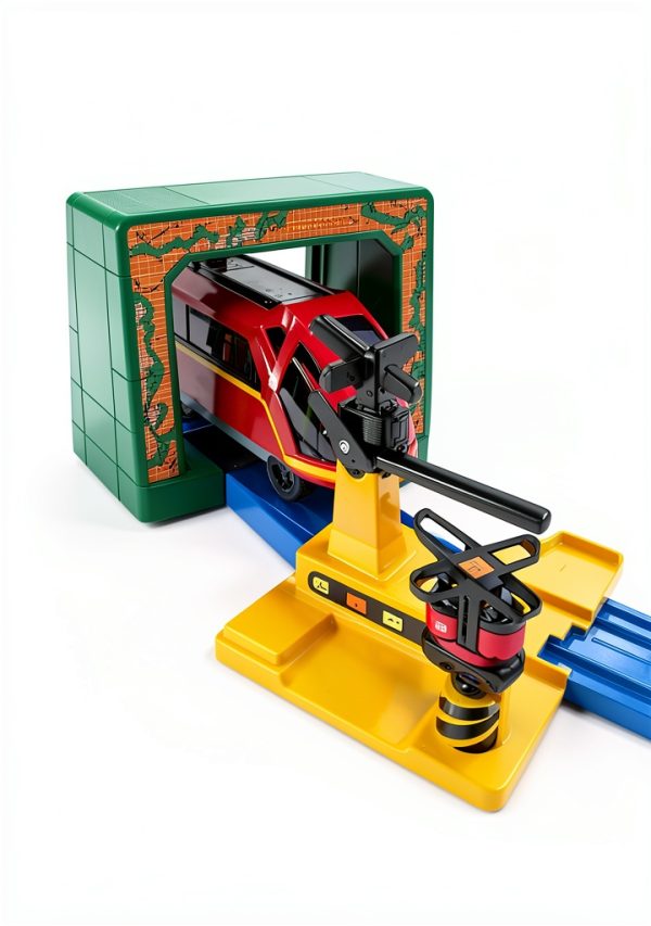 Toy Train Station Takara Tomy Battery Play Set-6
