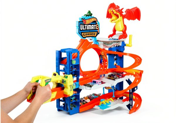 Hot Wheels City Ultimate Garage Mattel Toy Garage-5