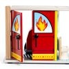 KidKraft Toy Garage Playset Wood Design 15 Pieces-5