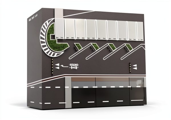 Generic 1/64 Scale Parking Lot Toy Garage Accessory-3