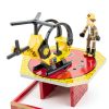 KidKraft Toy Garage Playset Wood Design 15 Pieces-7