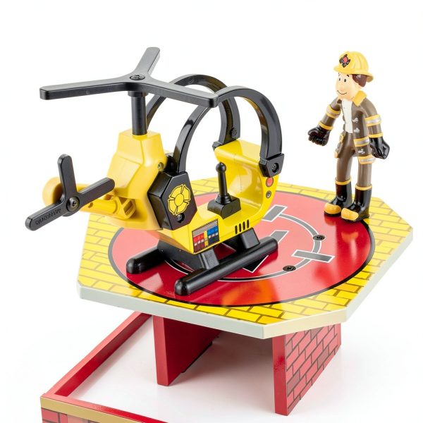 KidKraft Toy Garage Playset Wood Design 15 Pieces-7