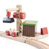 Bigjigs Toys Wooden Coal Mine Train Set for Kids 3+ Years-3