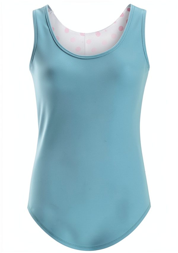 GK Girls Polka Dot Leotard Dancewear-1