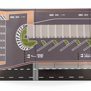 Generic 1/64 Scale Parking Lot Toy Garage Accessory-0