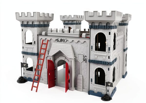 Plustopoy Medieval Castle Toy for Kids-4