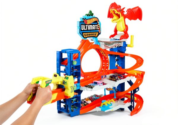 Hot Wheels City Ultimate Garage Mattel Toy Garage-3