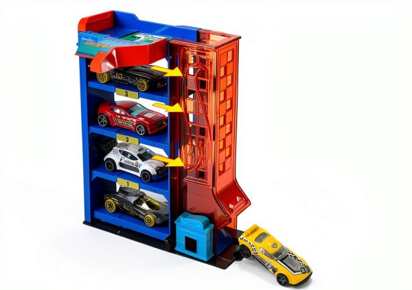 Hot Wheels City Downtown Car Park Toy Garage Mattel-3