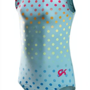 GK Girls Polka Dot Leotard Dancewear-0