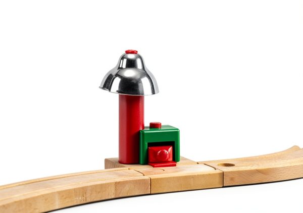 BRIO Magnetic Bell Signal for Kids Train Sets-2