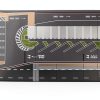Generic 1/64 Scale Parking Lot Toy Garage Accessory-4