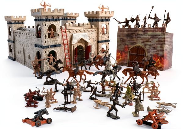 Plustopoy Medieval Castle Toy for Kids-0
