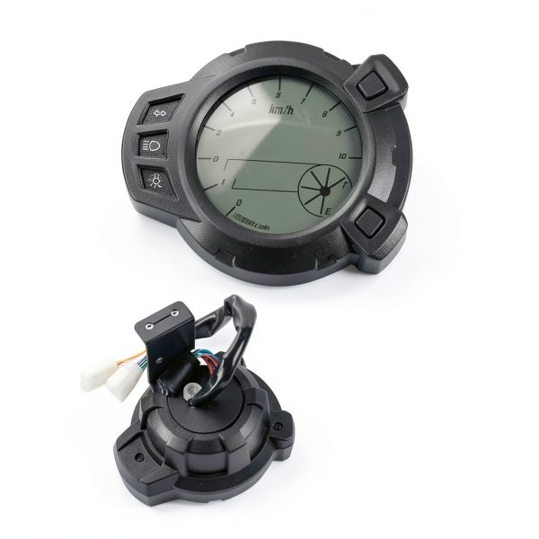 ZQFBMY Motorcycle Odometer for BWS125 Digital Dash Gauge Easy Install-5