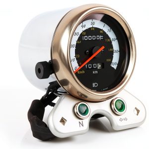 FSVCGOX Motorcycle Odometer Gauge Tachometer Fuel Gauge for GN125-0
