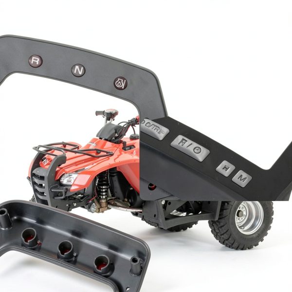 Speedometer Dash Upper Cover by omoZone – Tough Plastic Trim for ATVs-3